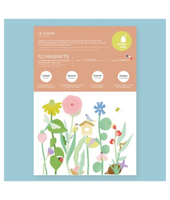 Jeu magnétique Le jardin