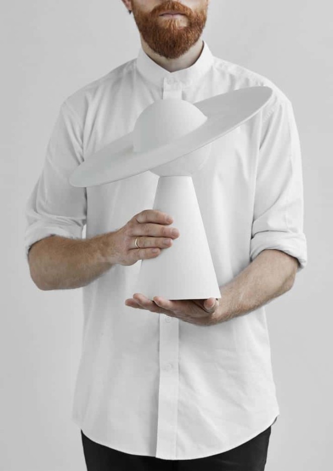 Lampe en céramique de table