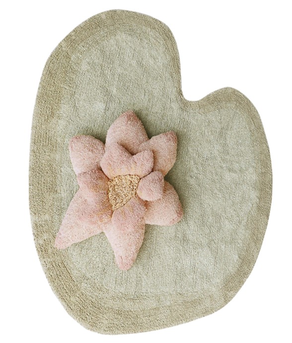 Tapis Nénuphar En Coton Lys...