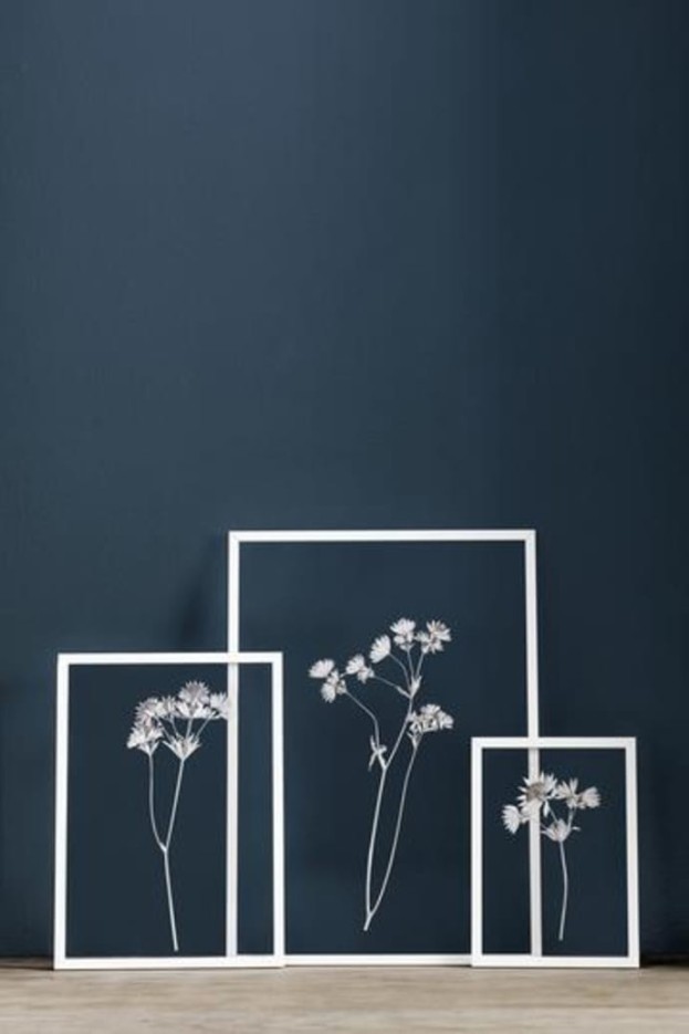 Cadre A5 Aluminium Blanc