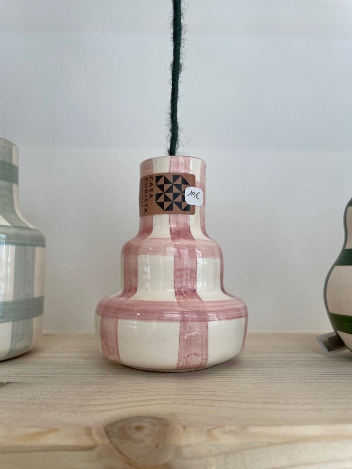 Stepped Mini Vase Mauve