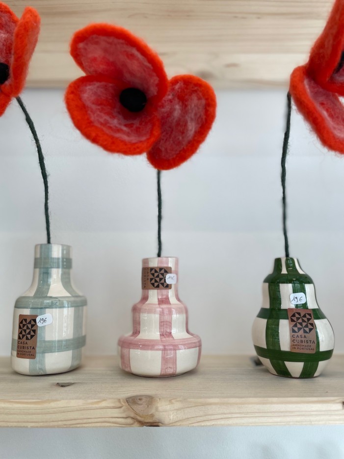 Stepped Mini Vase Mauve