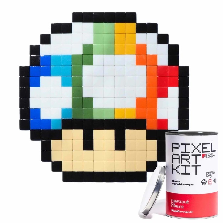 Rainbow Shroom - Art Kit By Pixel Corner