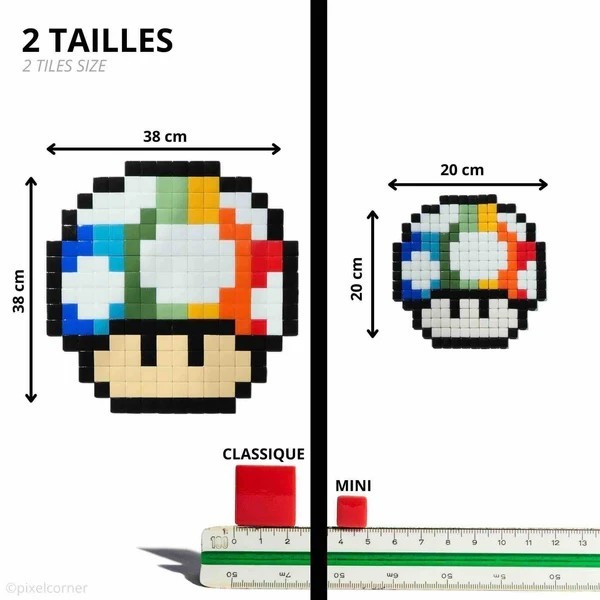 Rainbow Shroom - Art Kit By Pixel Corner