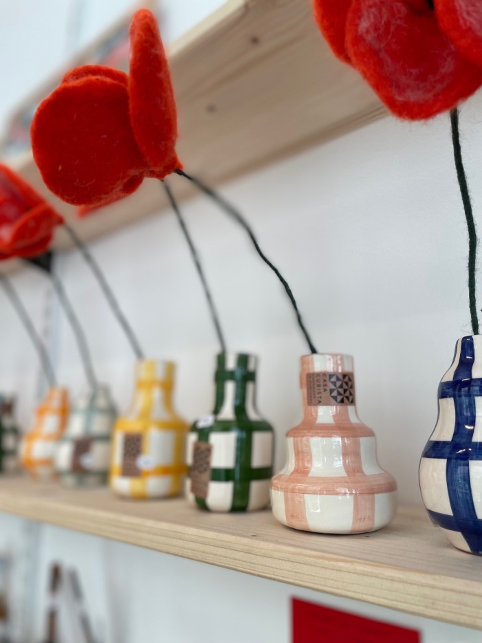 Stepped Mini Vase Terracotta