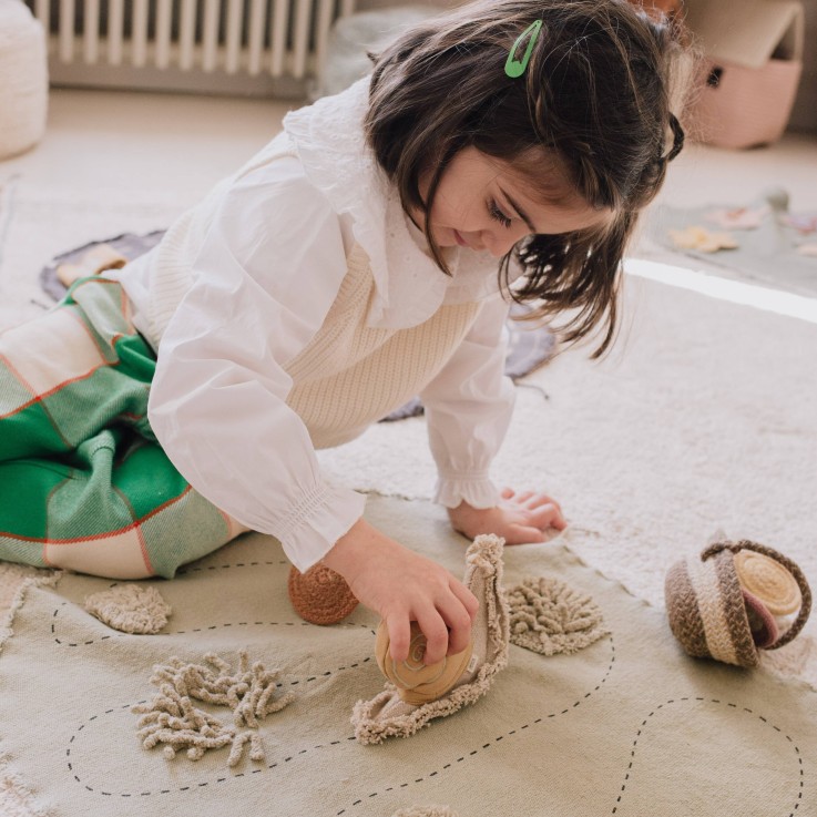 Set De Jouets Escargot En Coton Green Toys