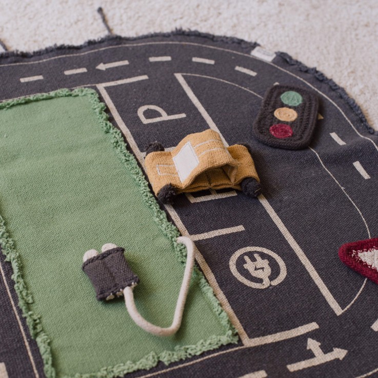 Ensemble De Jouets Eco City En Coton Eco City