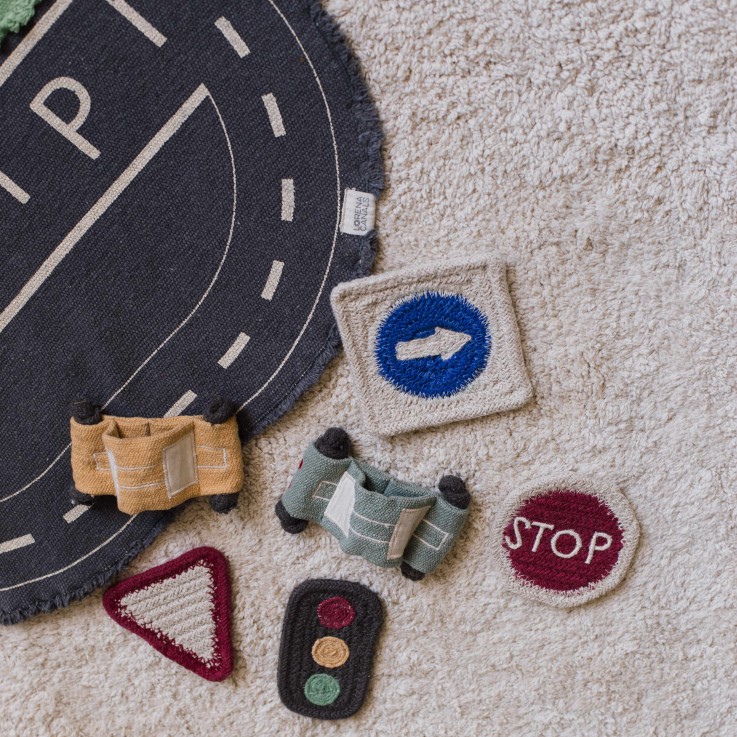 Ensemble De Jouets Eco City En Coton Eco City