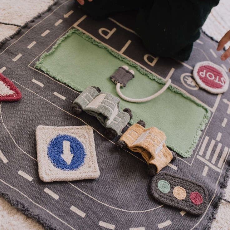 Ensemble De Jouets Eco City En Coton Eco City