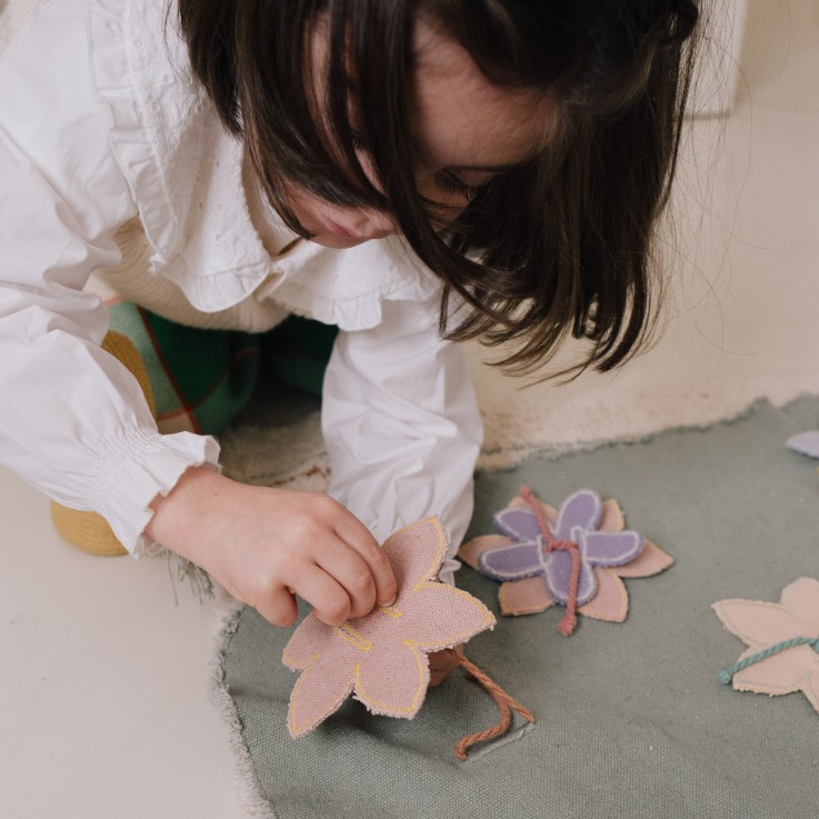 Set De Jouets Flower Garden En Coton Green Toys