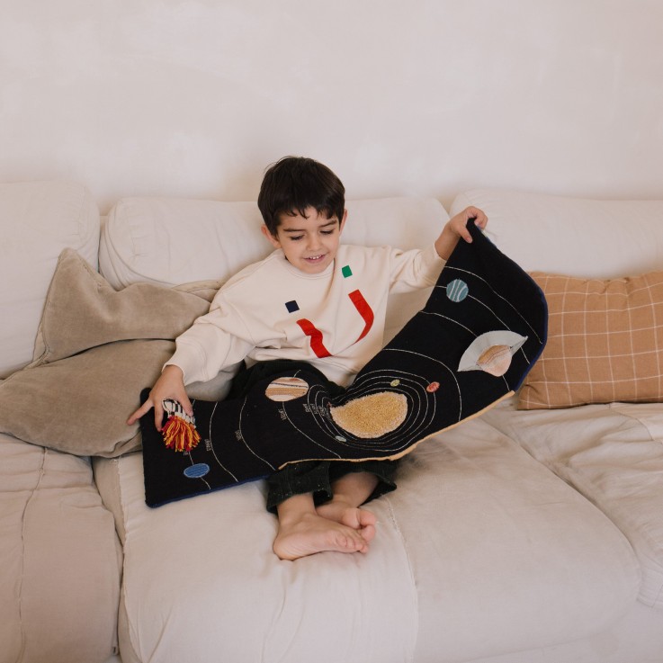 Livre Sensoriel En Coton Espace Green Toys