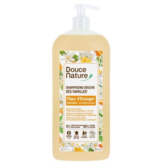 Shampooing douche fleur oranger - 1L