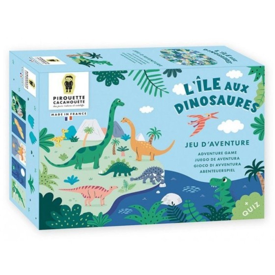 Mes jeux d'aventures : l'ile aux dinosaures