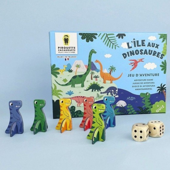 Mes jeux d'aventures : l'ile aux dinosaures