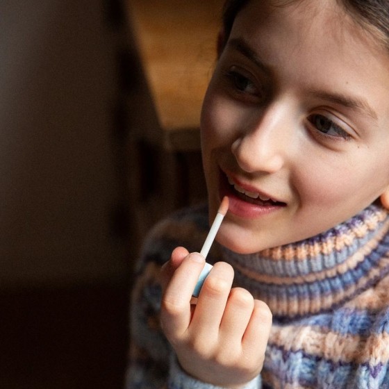 Gloss à lèvres – Rose pailleté