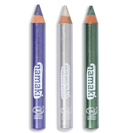 Kit 3 crayons de maquillage pailletés – Clair de lune