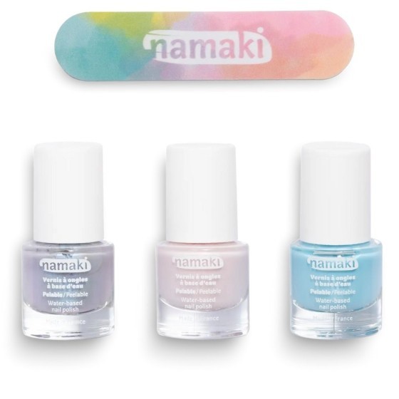 Coffret 3 vernis à ongles pelables à l'eau – Douceurs givrées