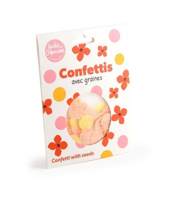 50 Confettis avec graines...