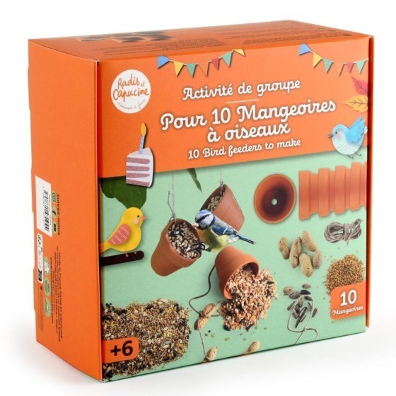Coffret activité - Pots mangeoires à oiseaux
