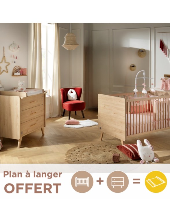 Chambre bébé Arty : Lit...