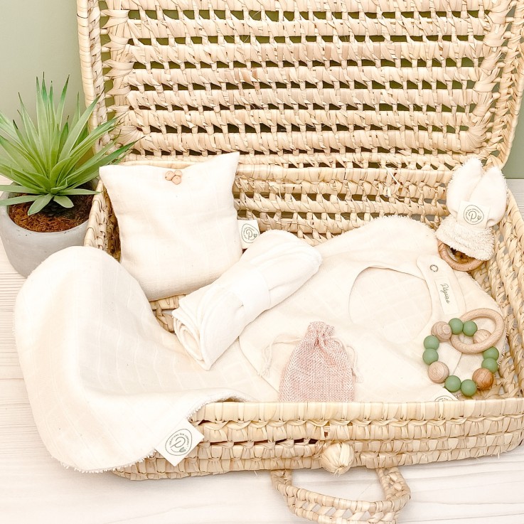 Cadeau maternité en coton bio