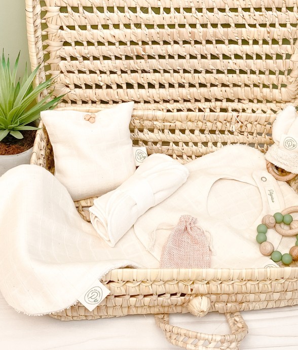 Cadeau maternité en coton bio