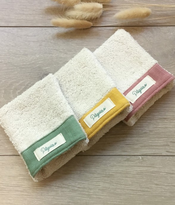 Trio de mini-gants en coton...