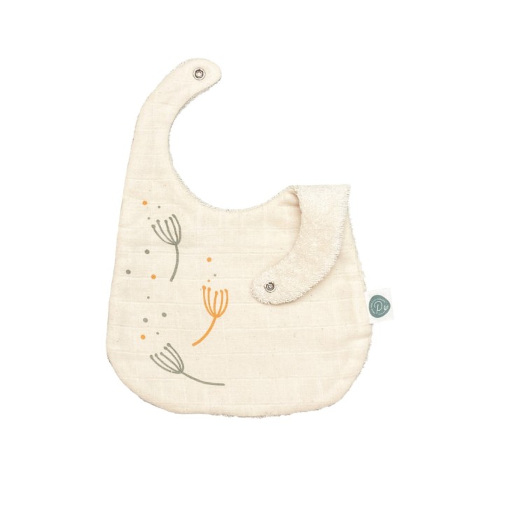 Duo de bavoirs en coton bio