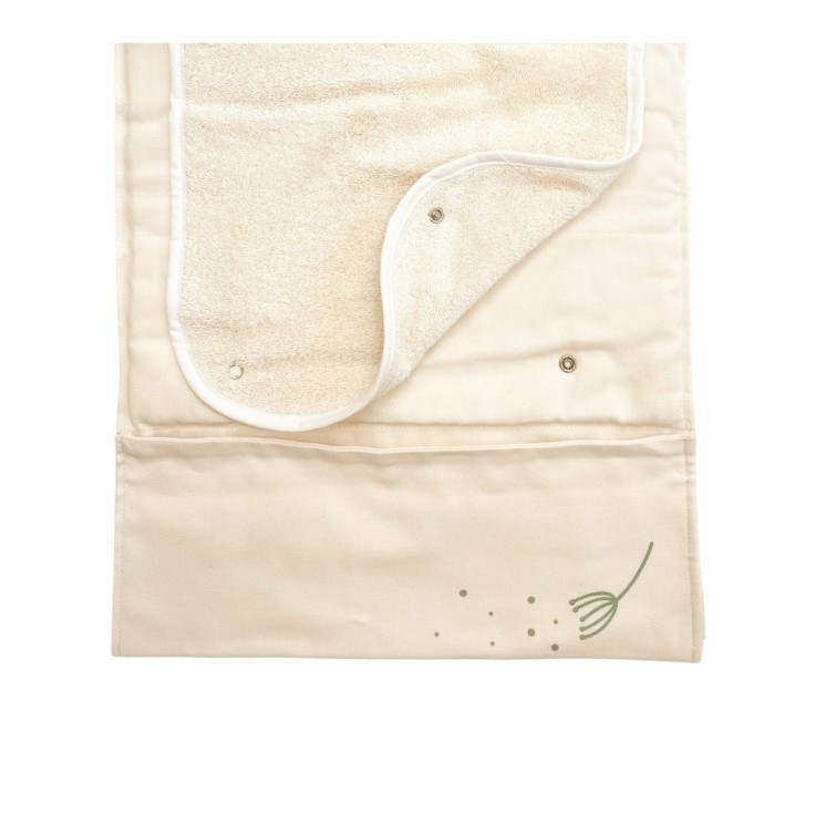 Tapis à langer nomade en coton bio