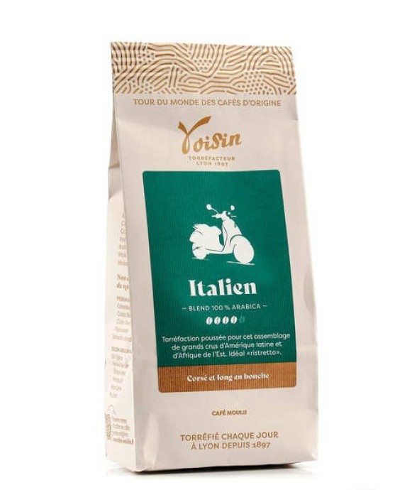 Café moulu - goût italien -...