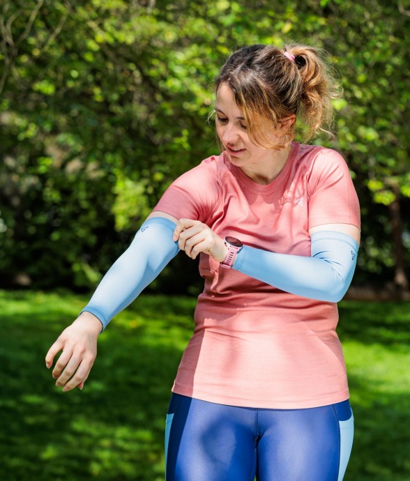 Manchettes running femme...