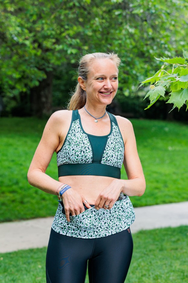 Ceinture de running femme SCOTLAND en fibre recyclée