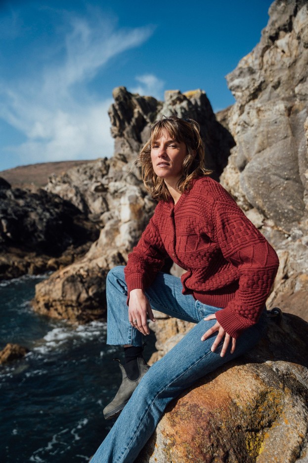 Cardigan Etel Laine Vierge