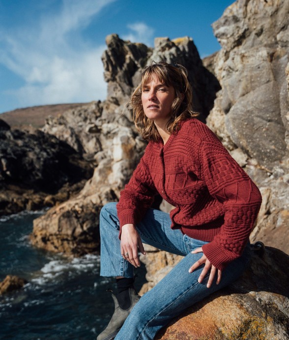 Cardigan Etel Laine Vierge