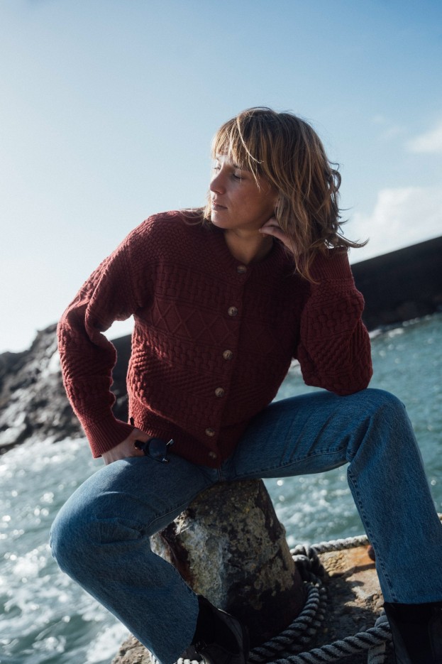 Cardigan Etel Laine Vierge