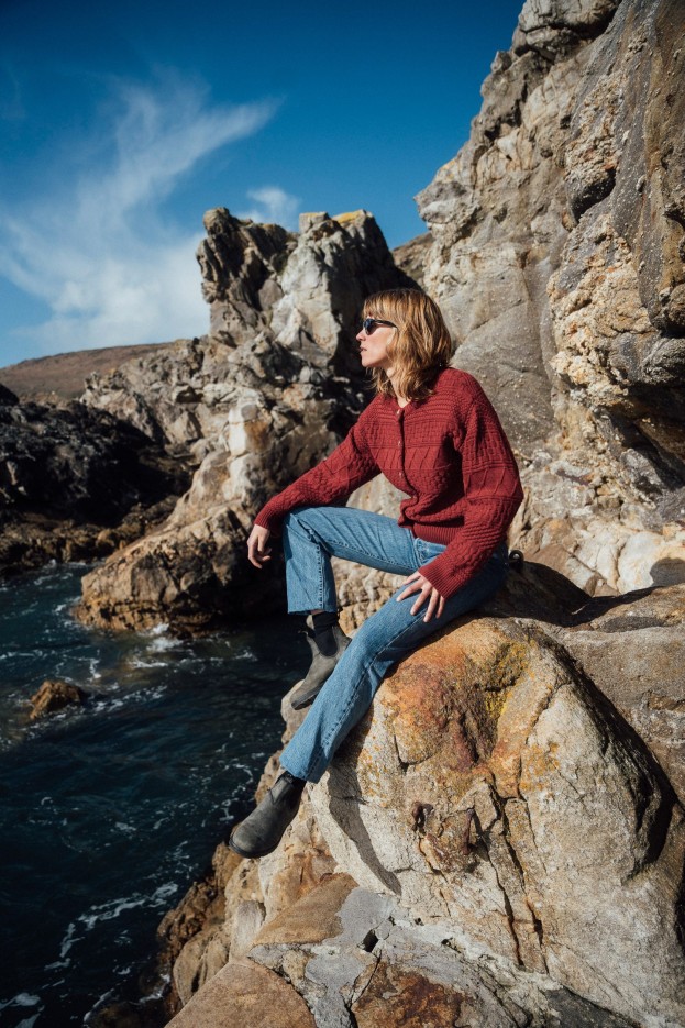 Cardigan Etel Laine Vierge