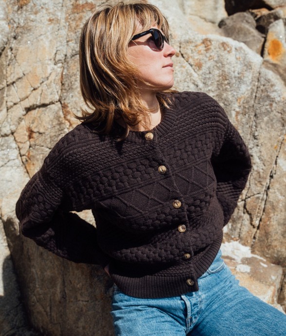 Cardigan Etel Laine Vierge