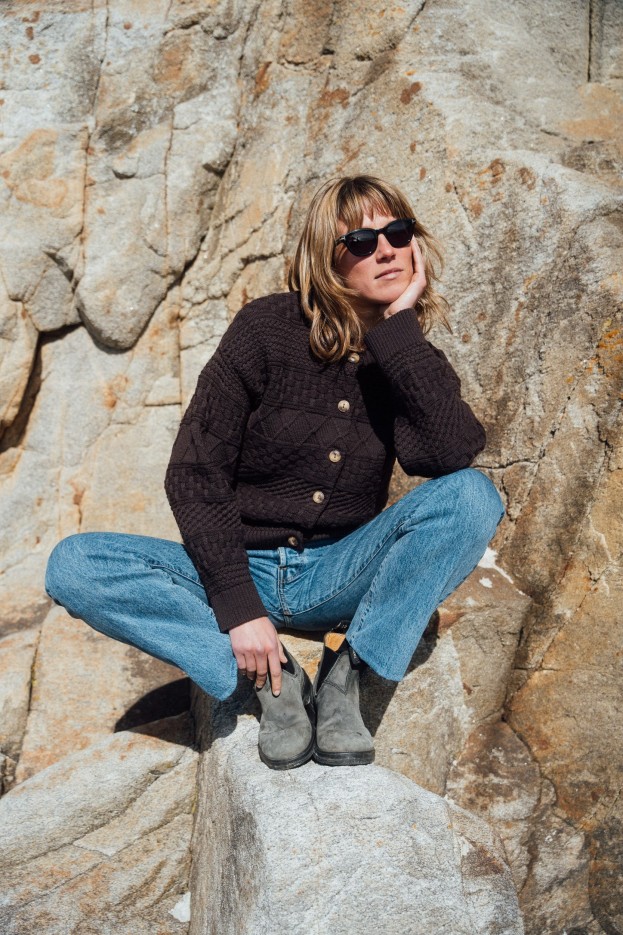 Cardigan Etel Laine Vierge