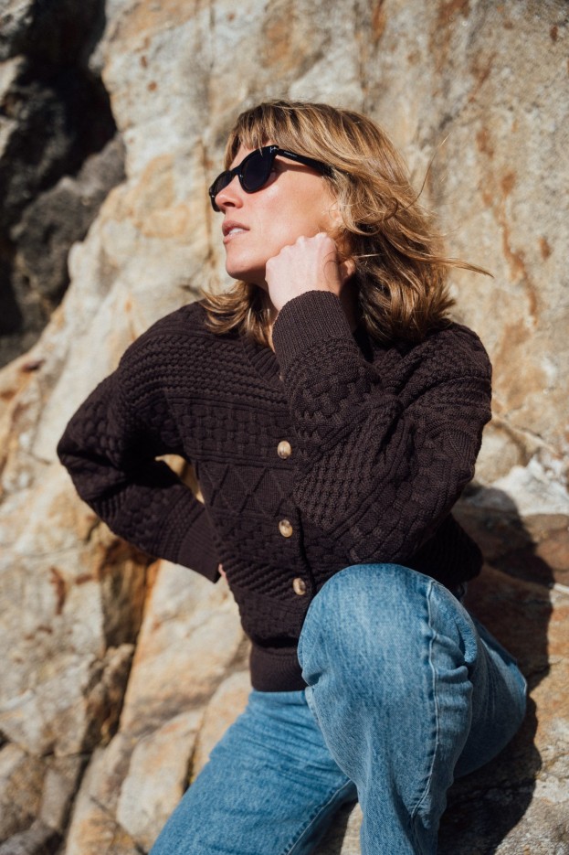 Cardigan Etel Laine Vierge