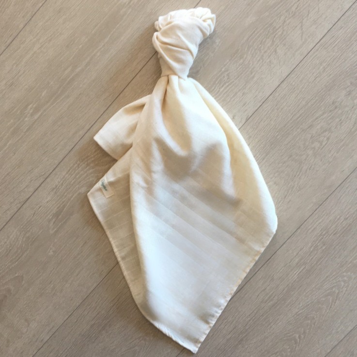 Maxi lange en coton bio - 120 x 120 cm