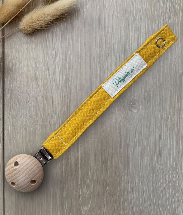 Attache tétine en coton bio...