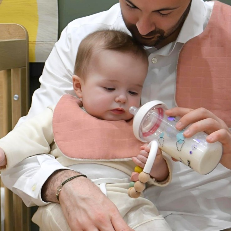 Mini bavoir en coton bio