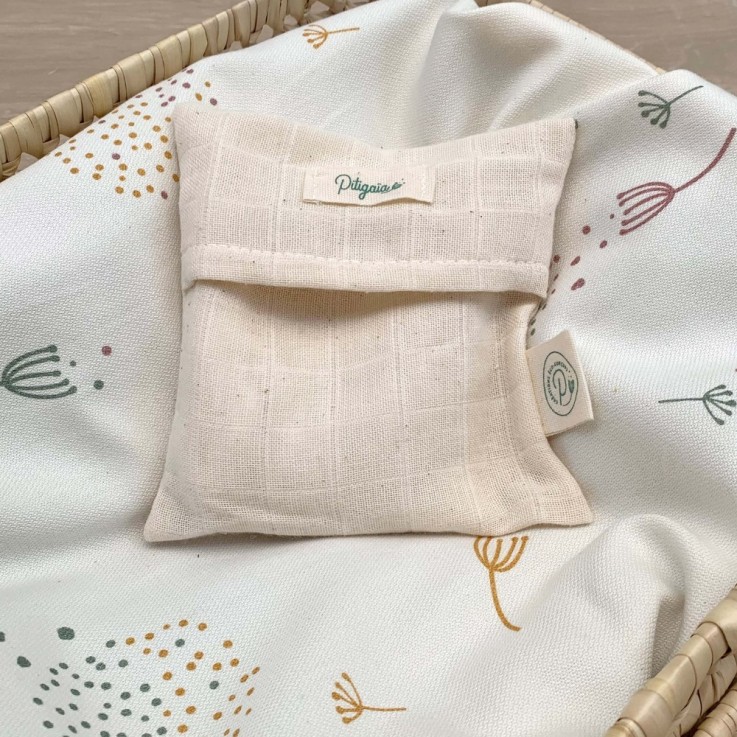 Bouillotte sèche en coton bio