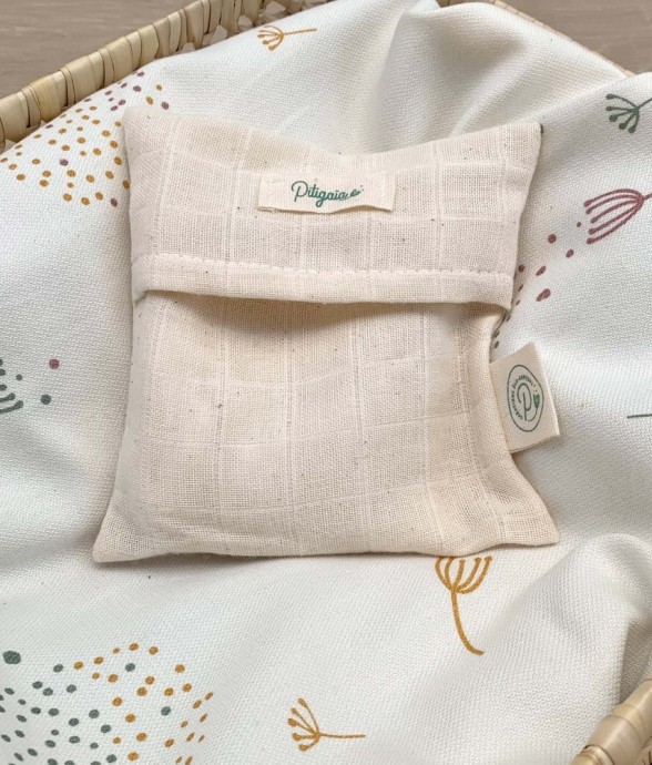 Bouillotte sèche en coton bio