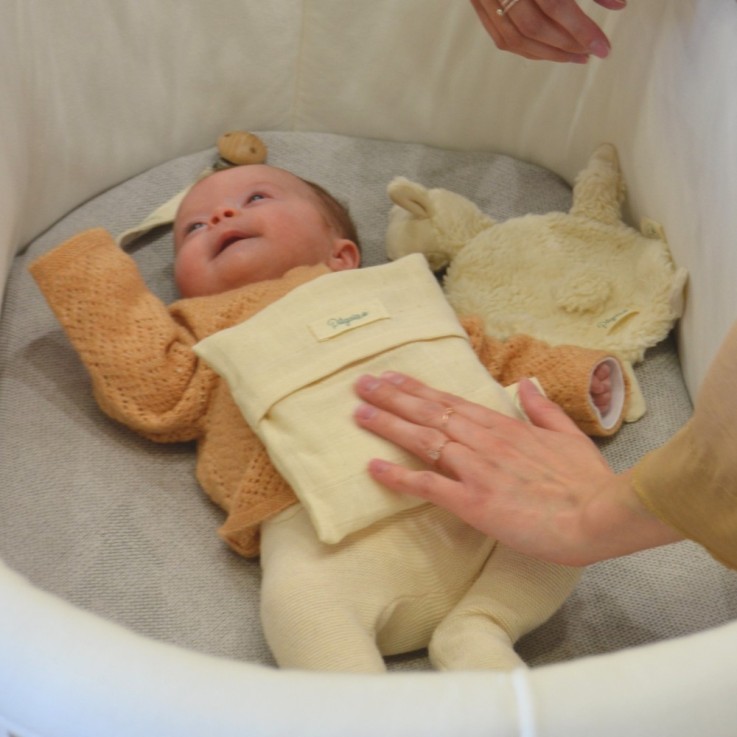 Bouillotte sèche en coton bio