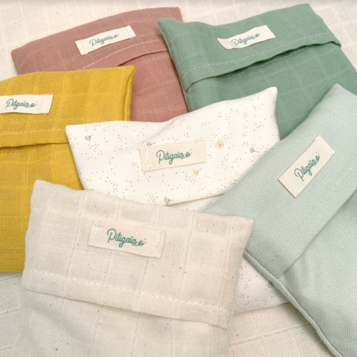 Bouillotte sèche en coton bio