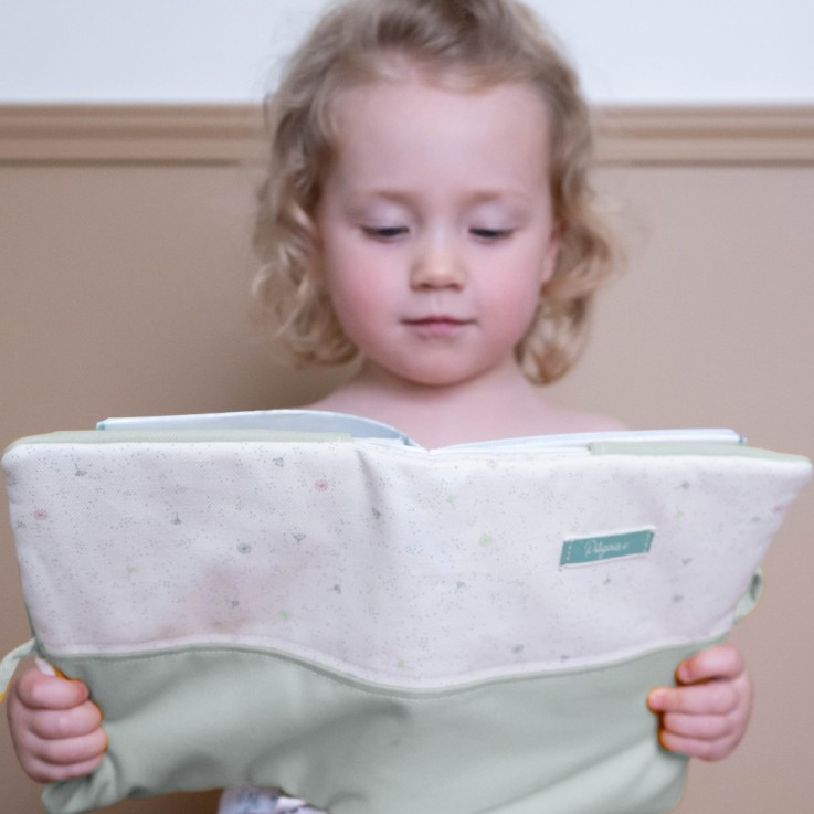 Protège carnet de santé en coton bio