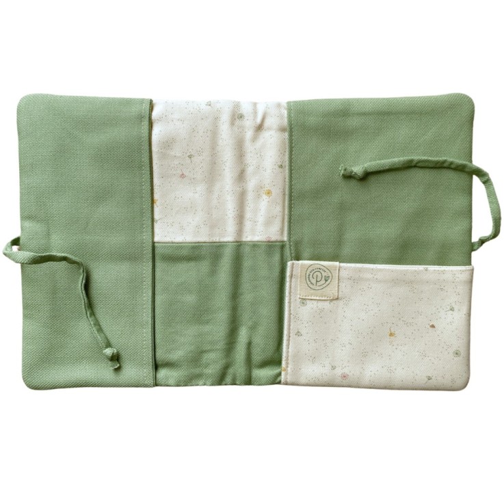 Protège carnet de santé en coton bio