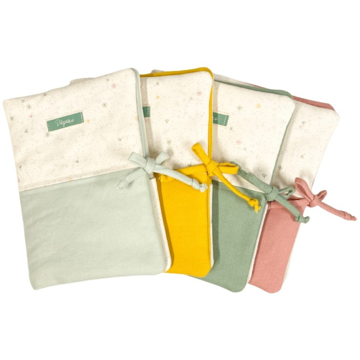 Protège carnet de santé en coton bio