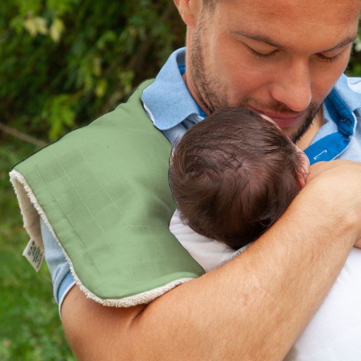 Bavoir d’épaule en coton bio